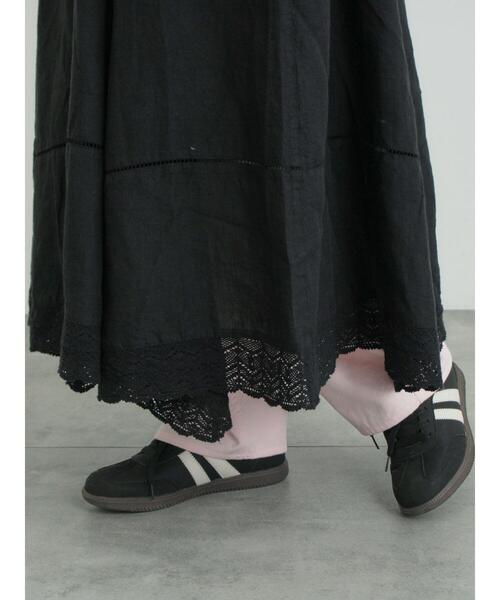 Samansa Mos2（サマンサ モスモス）の「ラインスニーカー（スニーカー・レディース・ベージュ/ブラック・M/XL/S/L）」の7枚目の写真