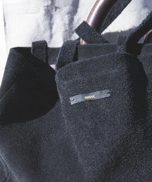URBAN RESEARCH（アーバンリサーチ）の「AWAK　TOTE-suede（トートバッグ・メンズ・ブラック系その他/ブラック・ONE）」の11枚目の写真