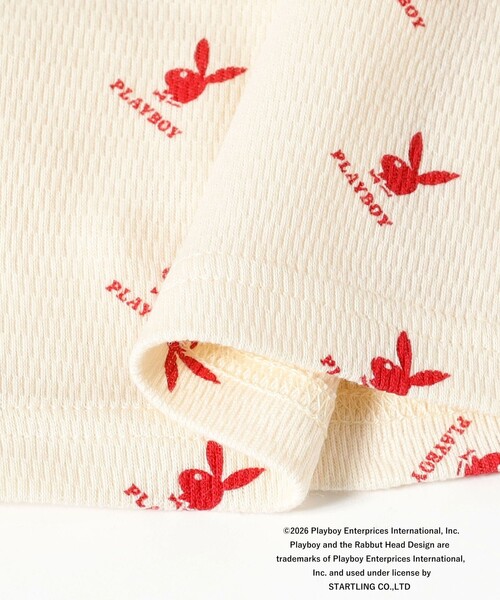 PLAYBOY（プレイボーイ）の「【別注】PLAY BOY / タンクトップ（タンクトップ・レディース・ホワイト/グレー・ONE SIZE）」の8枚目の写真