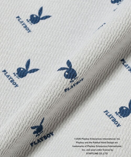 PLAYBOY（プレイボーイ）の「【別注】PLAY BOY / タンクトップ（タンクトップ・レディース・ホワイト/グレー・ONE SIZE）」の11枚目の写真