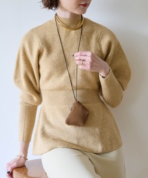 murir（ミュリール）の「スエードミニポーチ(トラペゾイド)（ポーチ）」