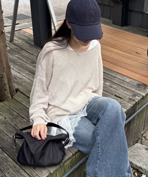 COLONY 2139（コロニートゥーワンスリーナイン）の「2wayルーズメッシュニットプルオーバー（ニット/セーター）」