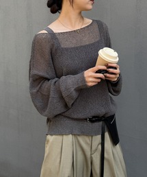 COLONY 2139 | 2wayルーズメッシュニットプルオーバー(ニット/セーター)