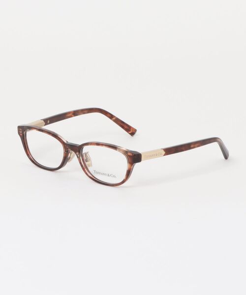 TIFFANY&Co.(ティファニー)の「【ティファニー/TIFFANY&Co.】スクエア メガネ TF2280D 8421 54 ハバナ(メガネ・レディース・ブラウン・FREE)」の1枚目の写真