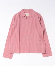 Bshop | KARDO | LS VINTAGE INSPIRED SHORT KURTA SHIRT WITH STITCH DETAILING(シャツ/ブラウス)