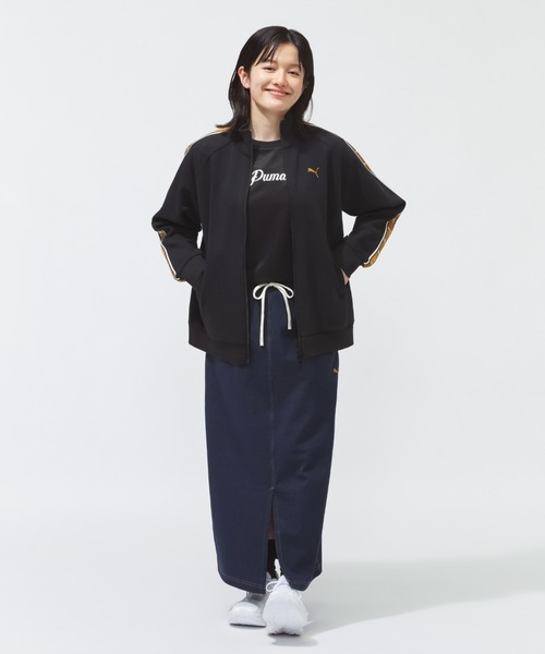 PUMA(プーマ)の「プーマ PUMA ESS (S) ACTIVE SS グラフィック Tシャツ(Tシャツ/カットソー・レディース・ブラック/サックスブルー・S/M/L/XL)」の7枚目の写真