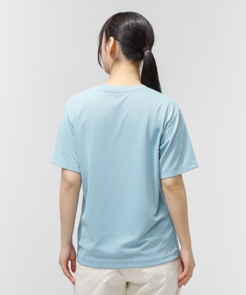 PUMA(プーマ)の「プーマ PUMA ESS (S) ACTIVE SS グラフィック Tシャツ(Tシャツ/カットソー・レディース・ブラック/サックスブルー・S/M/L/XL)」の18枚目の写真