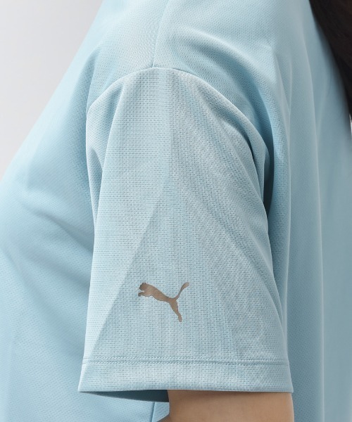 PUMA(プーマ)の「プーマ PUMA ESS (S) ACTIVE SS グラフィック Tシャツ(Tシャツ/カットソー・レディース・ブラック/サックスブルー・S/M/L/XL)」の16枚目の写真