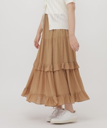 GLOBAL WORK | パルシェマキシスカート/AND YUA ANY/647253(スカート)