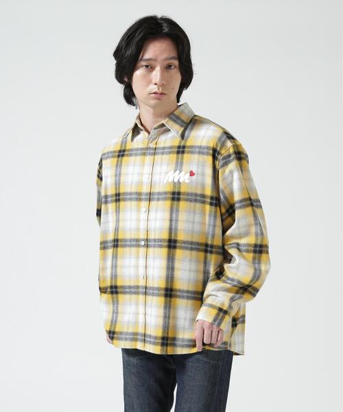 muta marine（ムータ・マリン）の「muta MARINE/ムータ マリン/別注チェックシャツ（シャツ/ブラウス・メンズ・イエロー/ブルー・M/L/XL）」の17枚目の写真