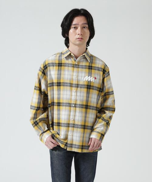 muta marine（ムータ・マリン）の「muta MARINE/ムータ マリン/別注チェックシャツ（シャツ/ブラウス・メンズ・イエロー/ブルー・M/L/XL）」の18枚目の写真