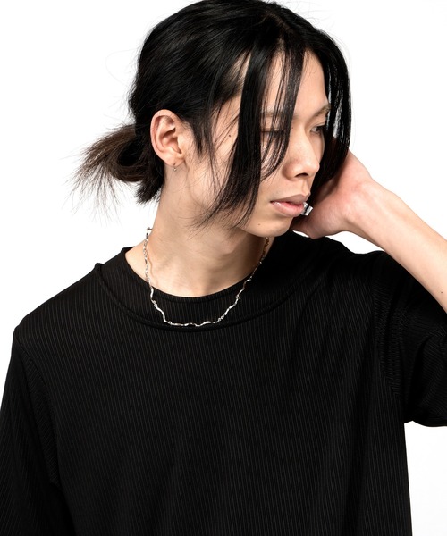 NO ID.(ノーアイディ)の「【NO ID.】Wave Chain Necklace / ウェーブ チェーン ネックレス(ネックレス・メンズ・シルバー・ONE SIZE)」の12枚目の写真