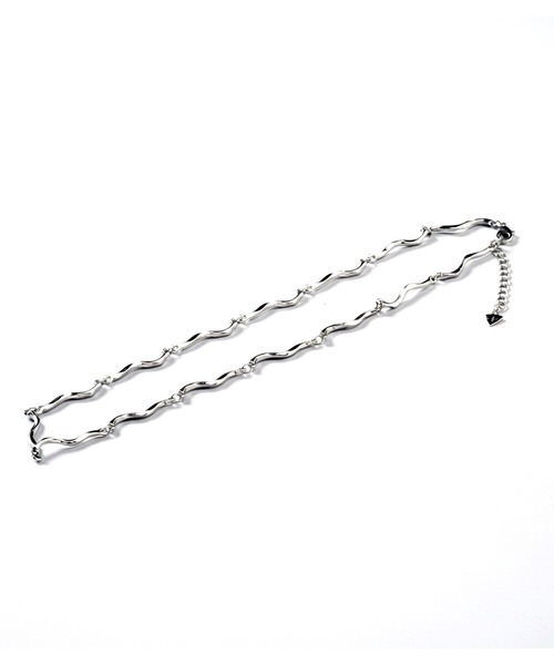 NO ID.(ノーアイディ)の「【NO ID.】Wave Chain Necklace / ウェーブ チェーン ネックレス(ネックレス・メンズ・シルバー・ONE SIZE)」の15枚目の写真