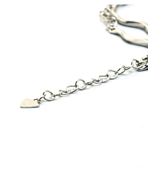 NO ID.(ノーアイディ)の「【NO ID.】Wave Chain Necklace / ウェーブ チェーン ネックレス(ネックレス・メンズ・シルバー・ONE SIZE)」の17枚目の写真