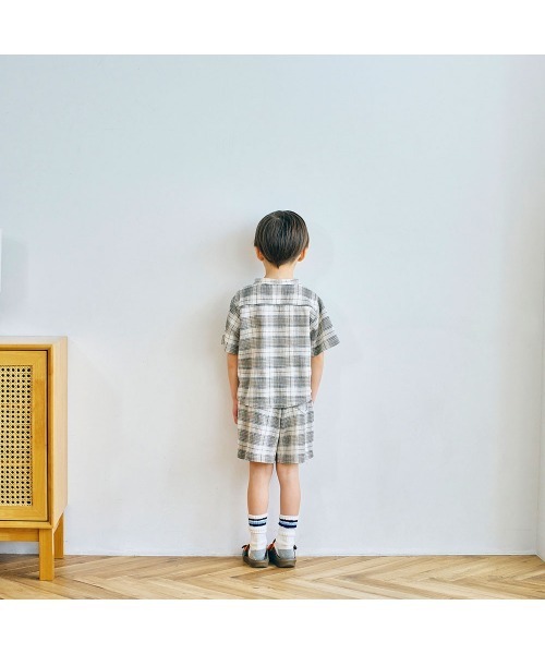 LYKKE(リッケ)の「すぐおしゃれカットソー楊柳ハーフパンツ(その他パンツ・キッズ・ベージュ系その他/ブラウン系その他・90/100/110/120/130)」の10枚目の写真