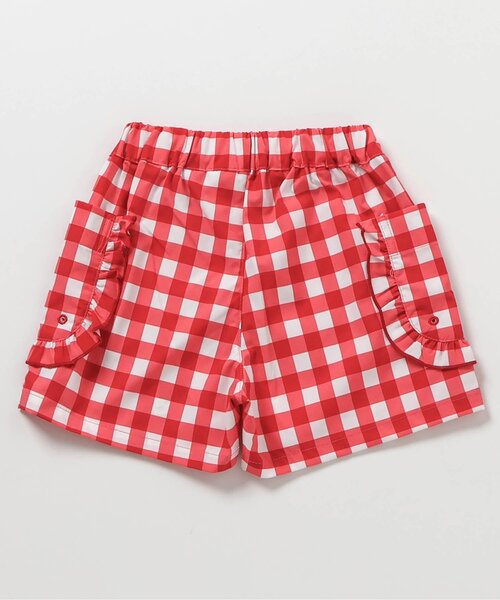 apres les cours(アプレレクール)の「【撥水加工】フリルポケット水陸両用ショートパンツ(その他パンツ・キッズ・オレンジ/レッド/ネイビー/サックスブルー・100/90/80/110/140/130/120)」の20枚目の写真