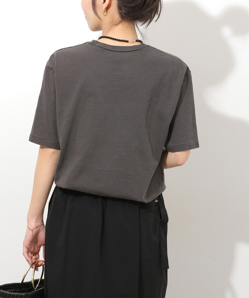 MIXTA（ミクスタ）の「別注【MIXTA/ミクスタ】Tシャツ（Tシャツ/カットソー・レディース・ネイビー/アイボリー/ブラック系その他・MEDIUM）」の7枚目の写真