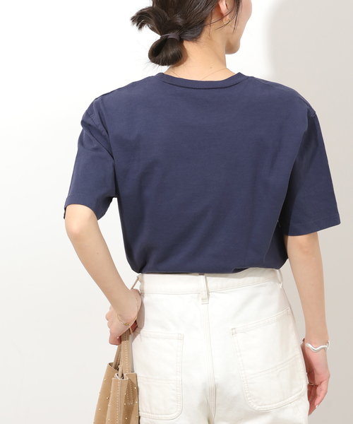 MIXTA(ミクスタ)の「別注【MIXTA/ミクスタ】Tシャツ(Tシャツ/カットソー・レディース・ネイビー/アイボリー/ブラック系その他・MEDIUM)」の12枚目の写真