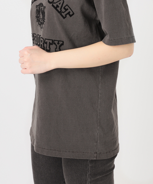 MIXTA(ミクスタ)の「別注【MIXTA/ミクスタ】Tシャツ(Tシャツ/カットソー・レディース・ネイビー/アイボリー/ブラック系その他・MEDIUM)」の18枚目の写真
