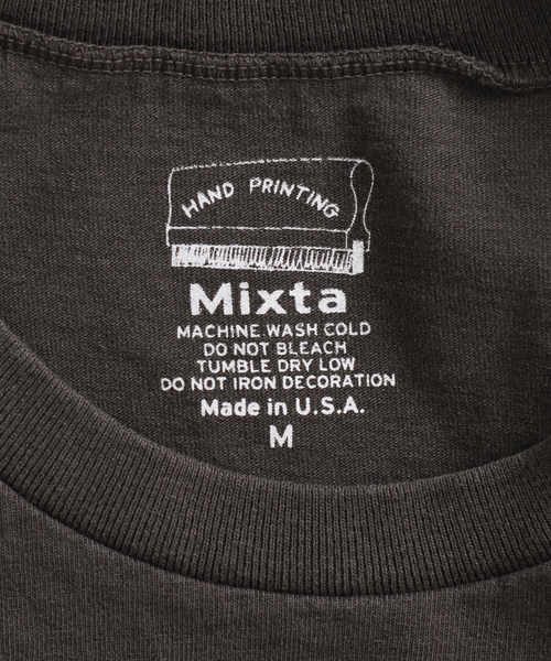 MIXTA(ミクスタ)の「別注【MIXTA/ミクスタ】Tシャツ(Tシャツ/カットソー・レディース・ネイビー/アイボリー/ブラック系その他・MEDIUM)」の19枚目の写真