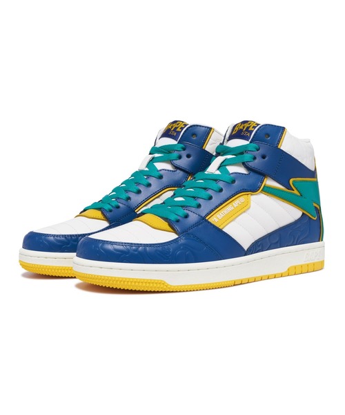 A BATHING APE（アベイシングエイプ）の「BAPE STA 88 #1（スニーカー・メンズ・ブルー/ホワイト・9.5/90/100/70）」の2枚目の写真