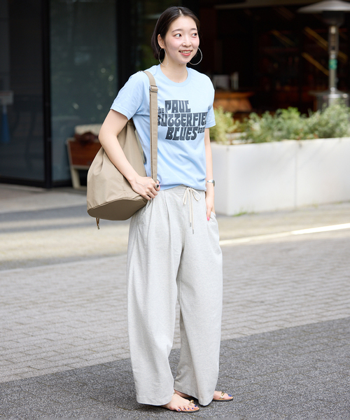 SLOBE IENA（スローブイエナ）の「《一部店舗限定》VOICE MADE ボンサック（ショルダーバッグ・レディース・ブラック/ベージュ・FREE）」の20枚目の写真