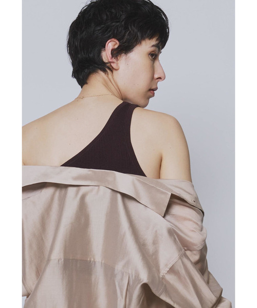 1er Arrondissement(プルミエアロンディスモン)の「ワンショルダーニット(ニット/セーター・レディース・ブラック系その他3/ブラウン系その他5・FREE)」の4枚目の写真