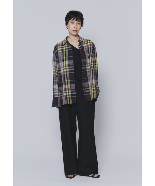 1er Arrondissement(プルミエアロンディスモン)の「ワンショルダーニット(ニット/セーター・レディース・ブラック系その他3/ブラウン系その他5・FREE)」の16枚目の写真