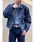 orSlow�i�I�A�X���E�j�́uorSlow/�I�A�X���E�@TYPE1 40�fs PLEATED FRONT BLOUSE ONE WASH�i�f�j���W���P�b�g�j�v�b�����E�H�b�V��
