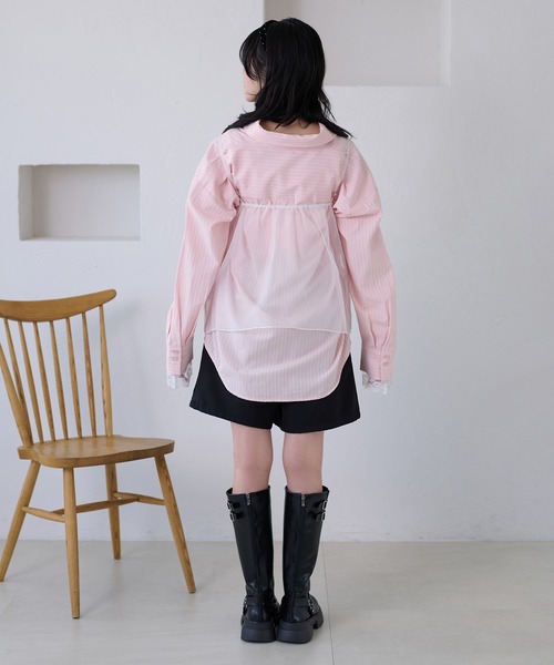 kutir(クティール)の「アソートフリルリボンシアービスチェ(その他トップス・レディース・パープル/ホワイト/ブラック/アイボリー・FREE)」の13枚目の写真