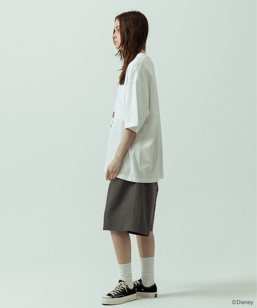SLICK(スリック)の「【SLICK/スリック】SLICK / FANTASIA Print T-shirt 02/ファンタジア/パウダー加工プリントTシャツ/オーバーサイズ シルエット/ ビンテージ / ディズニー(Tシャツ/カットソー・メンズ・ホワイト/ブラック・1/3/2)」の22枚目の写真
