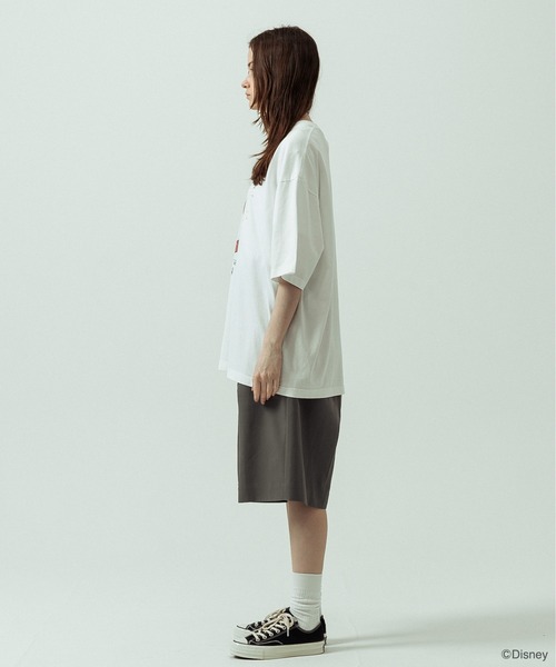 SLICK(スリック)の「【SLICK/スリック】SLICK / FANTASIA Print T-shirt 02/ファンタジア/パウダー加工プリントTシャツ/オーバーサイズ シルエット/ ビンテージ / ディズニー(Tシャツ/カットソー・メンズ・ホワイト/ブラック・1/3/2)」の20枚目の写真