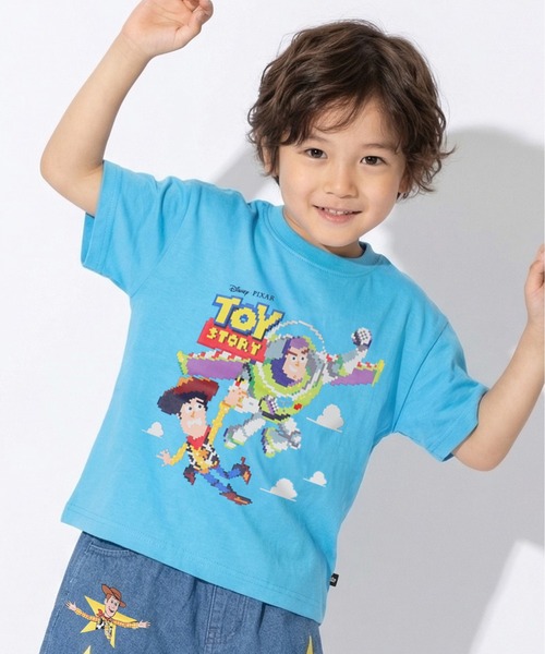 セール】ディズニー トイ・ストーリー ドットキャラクターTシャツ