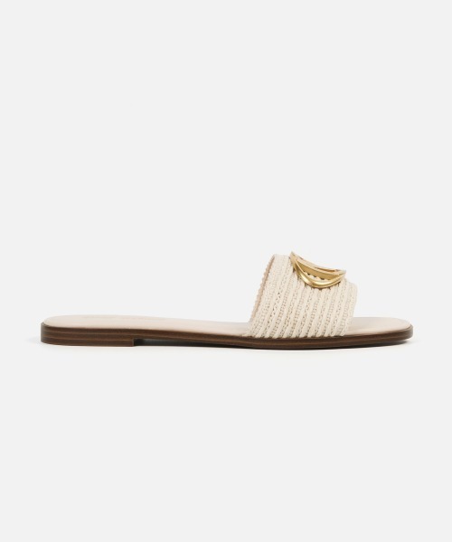 STEVE MADDEN(スティーブマデン)の「オーバルロゴモチーフフラットサンダル/S.MADDEN KORA 2.0-XS(サンダル・レディース・ブラウン/アイボリー・23.5-24/23.5cm/23.0cm/22.5cm/24.5cm/24.0cm)」の15枚目の写真