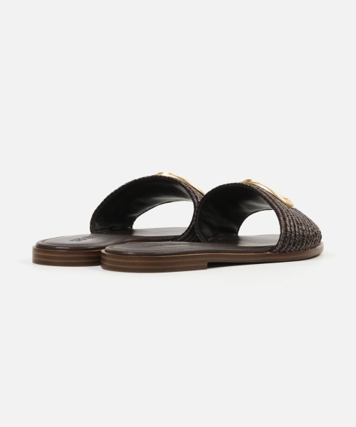 STEVE MADDEN(スティーブマデン)の「オーバルロゴモチーフフラットサンダル/S.MADDEN KORA 2.0-XS(サンダル・レディース・ブラウン/アイボリー・23.5-24/23.5cm/23.0cm/22.5cm/24.5cm/24.0cm)」の10枚目の写真