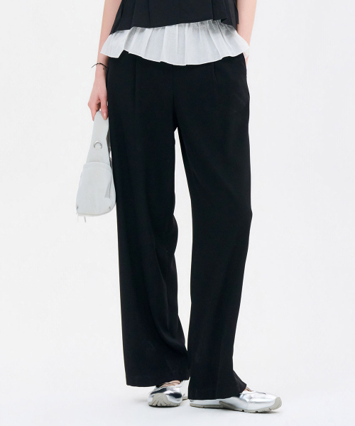 CHASECULT（チェイスカルト）の「女性クーリングワイドスラックス-FBRG2271C03（その他パンツ・レディース・ブラック・67/70/76）」の5枚目の写真