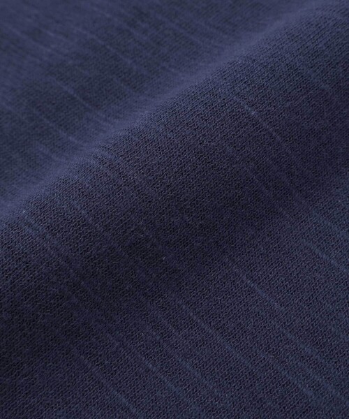 WASK（ワスク）の「カスレロゴ・スラブTシャツ（Tシャツ/カットソー・キッズ・オフホワイト/ネイビー・150cm/160cm/140cm/130cm）」の11枚目の写真