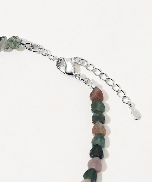 TOMORROWLAND (トゥモローランド)の「STEEN Heart Jade ネックレス(ネックレス・レディース・その他1・FREE)」の4枚目の写真