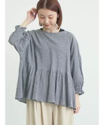 Samansa Mos2 | 袖口シャーリング前後2WAYブラウス(シャツ/ブラウス)