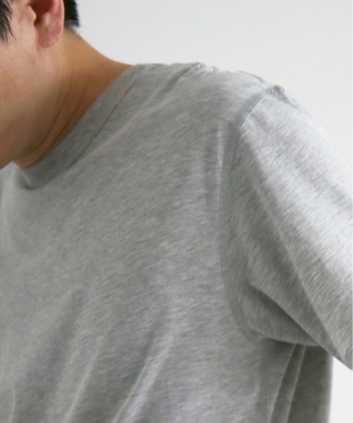 KAIKO(カイコー)の「KAIKO C neck t-shirt(Tシャツ/カットソー・メンズ・トップグレー・3/2/1)」の4枚目の写真