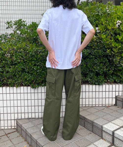 BEN DAVIS(ベンデイビス)の「WEGO/【WEB限定】BENDAVIS デニムポケットT(Tシャツ/カットソー・メンズ・ホワイト/オフホワイト/ブラック・MEDIUM/LARGE)」の22枚目の写真