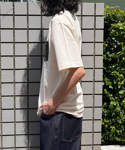 BEN DAVIS(ベンデイビス)の「WEGO/【WEB限定】BENDAVIS デニムポケットT(Tシャツ/カットソー・メンズ・ホワイト/オフホワイト/ブラック・MEDIUM/LARGE)」の17枚目の写真