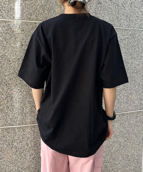 BEN DAVIS(ベンデイビス)の「WEGO/【WEB限定】BENDAVIS デニムポケットT(Tシャツ/カットソー・メンズ・ホワイト/オフホワイト/ブラック・MEDIUM/LARGE)」の6枚目の写真