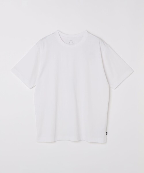 SHIPS(シップス)の「SHIPS:〈汗染軽減 / 吸水速乾/ 接触冷感/ UVカット〉ステイン コントロール ファンクション Tシャツ(Tシャツ/カットソー・メンズ・ホワイト/ダークグレー/ネイビー/ライトブルー・SMALL/MEDIUM/LARGE/X-LARGE)」の2枚目の写真