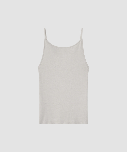 THE LILLE(ザ リル)の「We Summer Knit Sleeveless_Light gray(Tシャツ/カットソー・レディース・その他・FREE)」の2枚目の写真