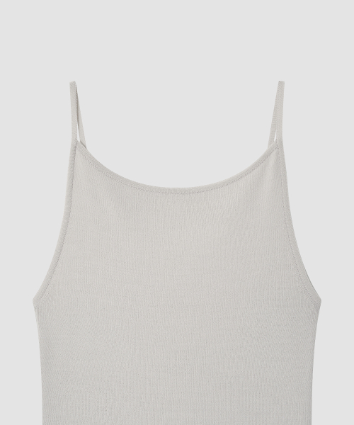 THE LILLE(ザ リル)の「We Summer Knit Sleeveless_Light gray(Tシャツ/カットソー・レディース・その他・FREE)」の4枚目の写真