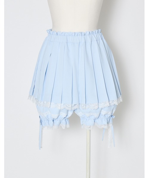 Lolime by mellfy memory(ロリミー バイ メルフィーメモリー)の「pleated pumpkin shorts(その他パンツ・レディース・ブルー/ピンク・M/LL)」の14枚目の写真