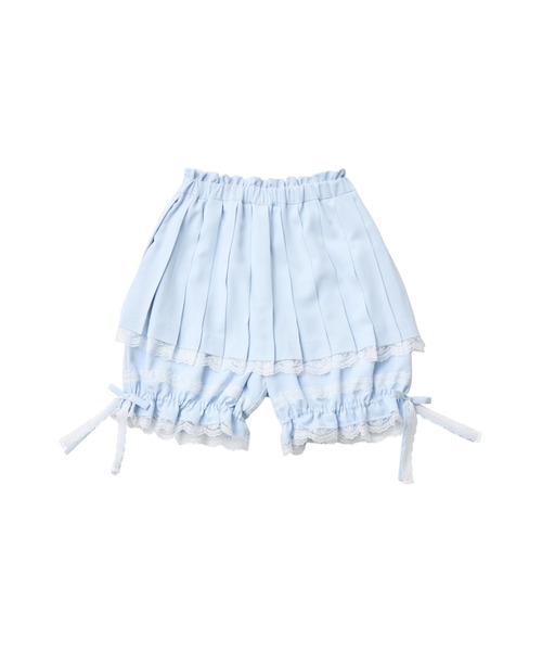 Lolime by mellfy memory(ロリミー バイ メルフィーメモリー)の「pleated pumpkin shorts(その他パンツ・レディース・ブルー/ピンク・M/LL)」の5枚目の写真