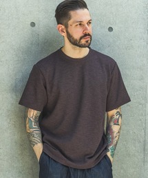 MR.OLIVE（ミスターオリーブ）の「【MR.OLIVE】POLYESTER HEMP JERSEY  /CREW NECK T-SHIRT（Tシャツ/カットソー）」