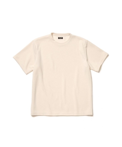 MR.OLIVE(ミスターオリーブ)の「【MR.OLIVE】POLYESTER HEMP JERSEY /CREW NECK T-SHIRT(Tシャツ/カットソー・メンズ・ブラウン/ナチュラル/ブラック・M/L)」の5枚目の写真